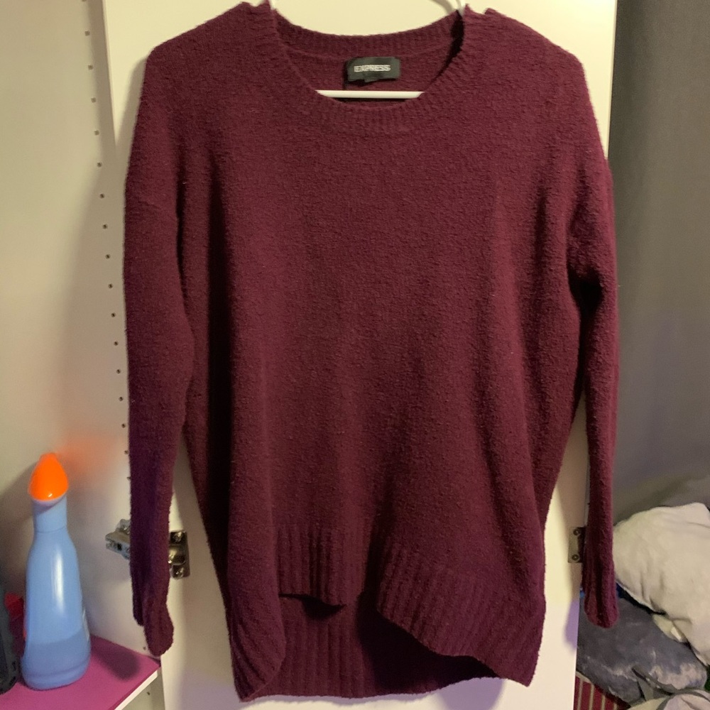 Burgundy Sweater
